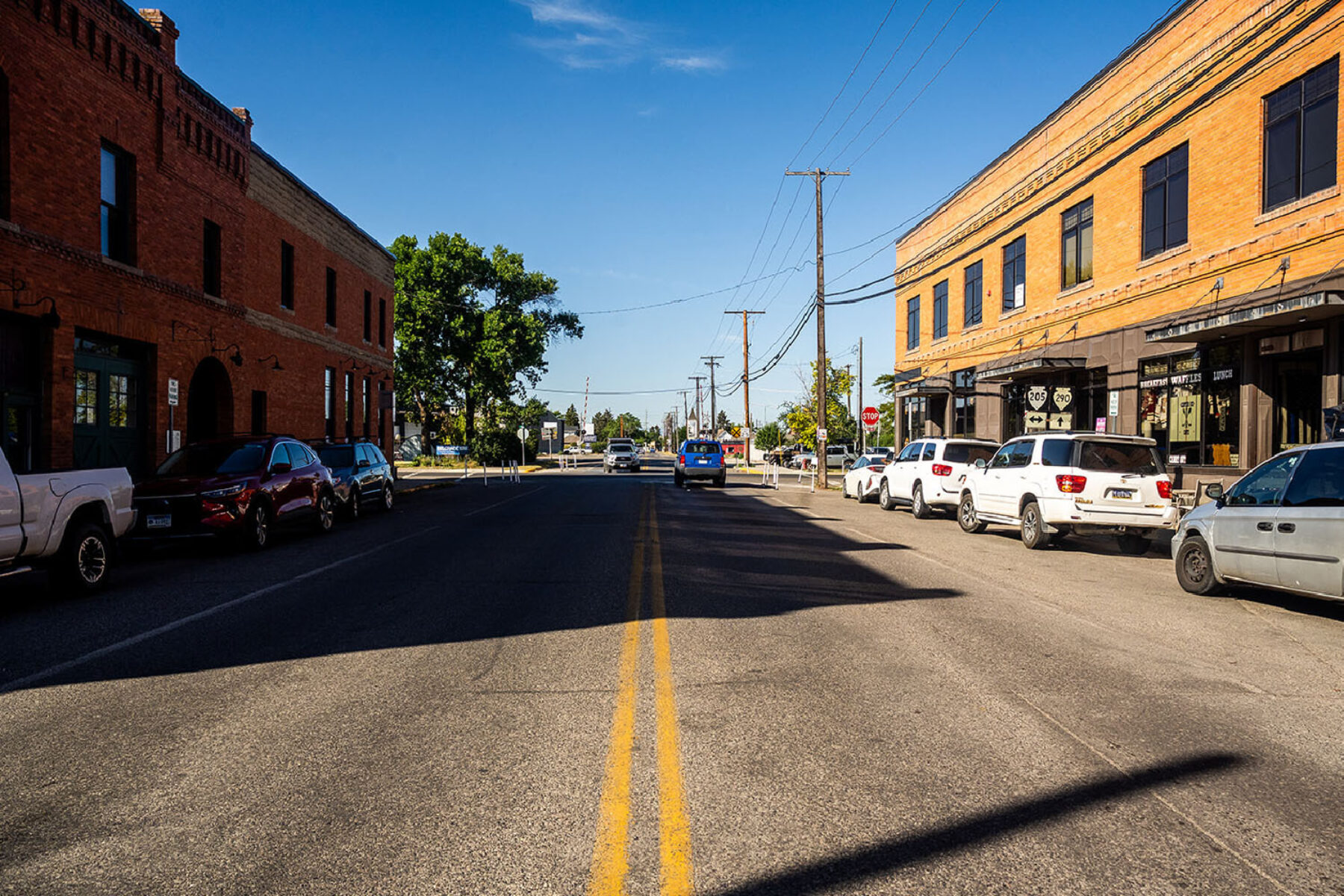 Main Street in Belgrade Montana