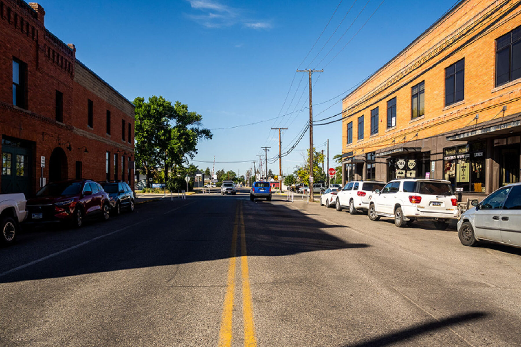 Main Street in Belgrade Montana